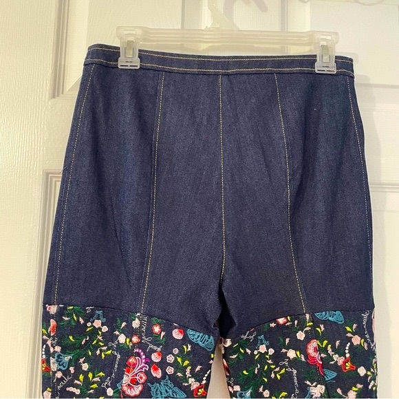 Cinq a Sept Eva Marie Embroidered Skinny Jeans bohemian - Picture 9 of 13